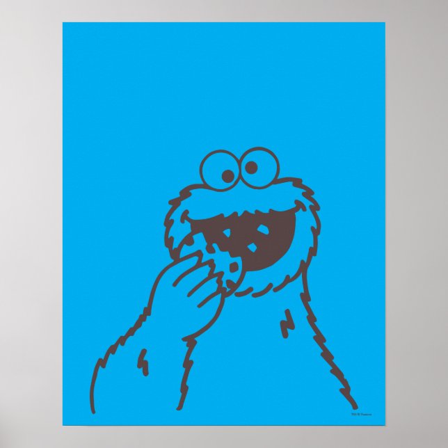 Sesame Street | Cookie Monster Bright Poster (Front)