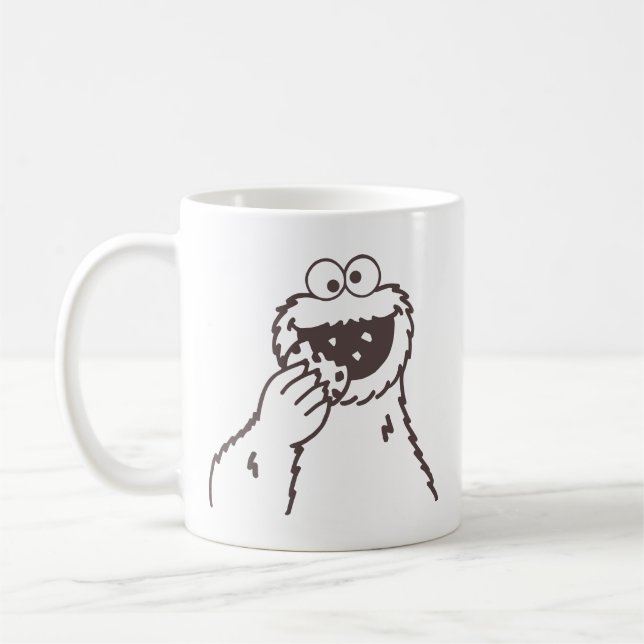 Sesame Street | Cookie Monster Coffee Mug (Left)