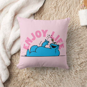 Sesame Street   Cookie Monster Enjoy Life Cushion