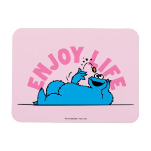 Sesame Street   Cookie Monster Enjoy Life Magnet