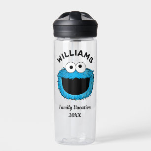 Sesame Street   Cookie Monster Family Vacation Water Bottle