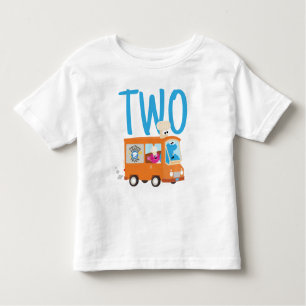 Sesame Street   Cookie Monster Food Truck Birthday Toddler T-Shirt