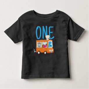 Sesame Street   Cookie Monster Food Truck Birthday Toddler T-Shirt