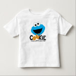Sesame Street | Cookie Monster Loving Cookies Toddler T-Shirt<br><div class="desc">Check out this fun Sesame Street design featuring Cookie Monster.     ©  2024 Sesame Workshop. www.sesamestreet.org</div>