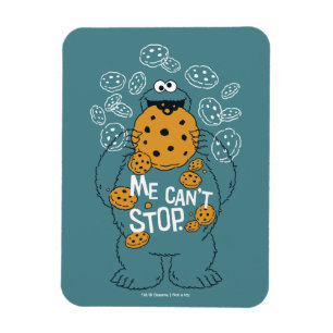 Sesame Street   Cookie Monster - Me Can't Stop Magnet