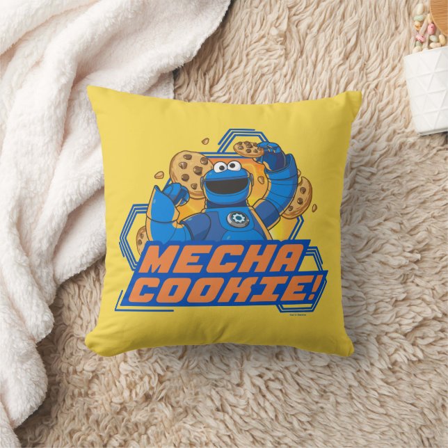 Sesame Street | Cookie Monster Mecha Cookie! Cushion (Blanket)
