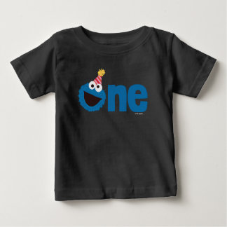 Sesame Street | Cookie Monster One First Birthday Baby T-Shirt