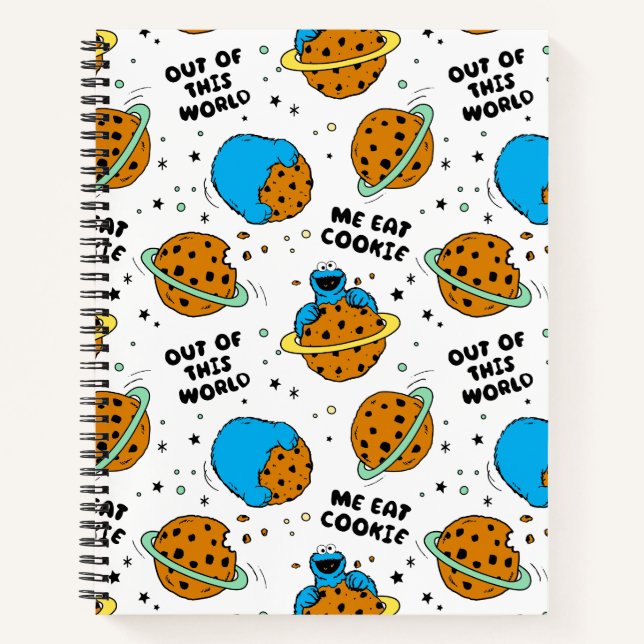 Sesame Street | Cookie Monster Out of This World Notebook (Front)