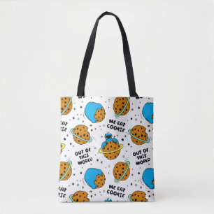 Sesame Street Cookie Monster Out of This World Tote Bag