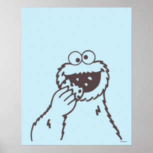 Sesame Street Cookie Monster Poster
