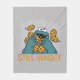 Sesame Street   Cookie Monster - Still Hungry Fleece Blanket