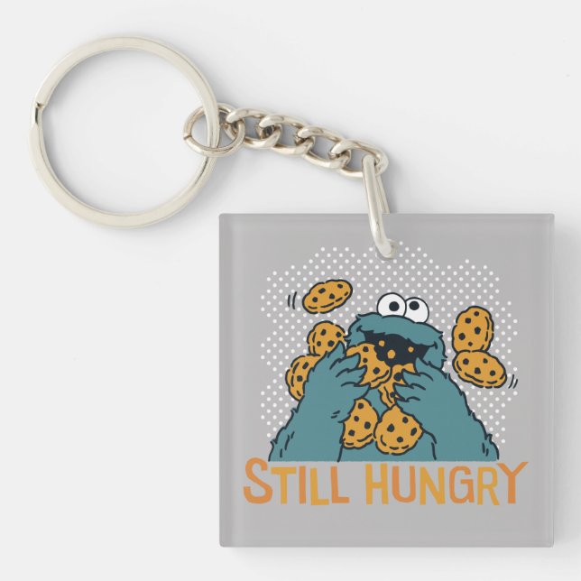 Sesame Street | Cookie Monster - Still Hungry Key Ring (Front)
