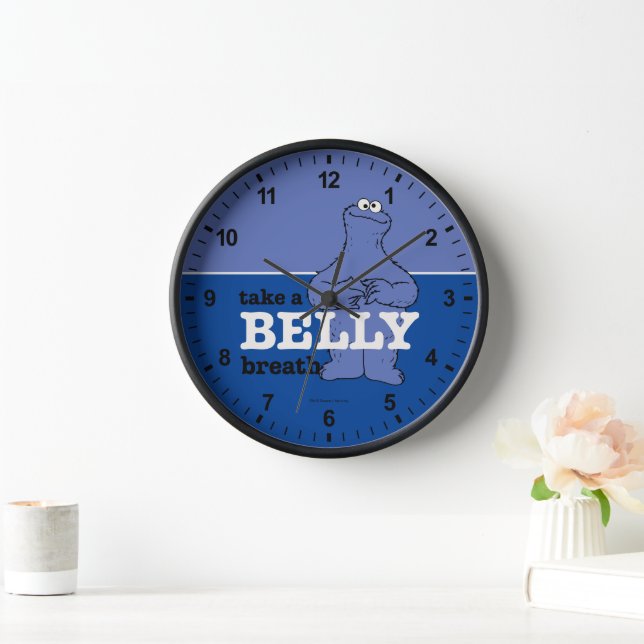 Sesame Street | Cookie Monster Take A Breath Clock (Home)