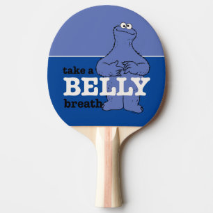Sesame Street   Cookie Monster Take A Breath Ping Pong Paddle