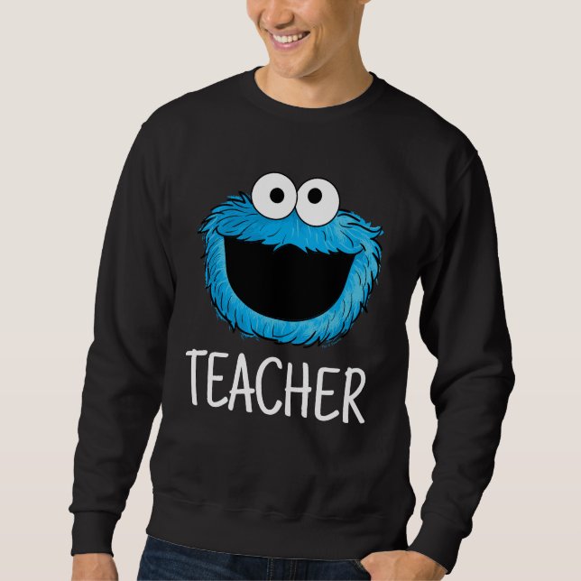 Sesame Street | Cookie Monster Teacher Sweatshirt (Front)