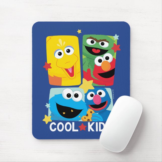 Sesame Street | Cool Kids Mouse Pad (With Mouse)