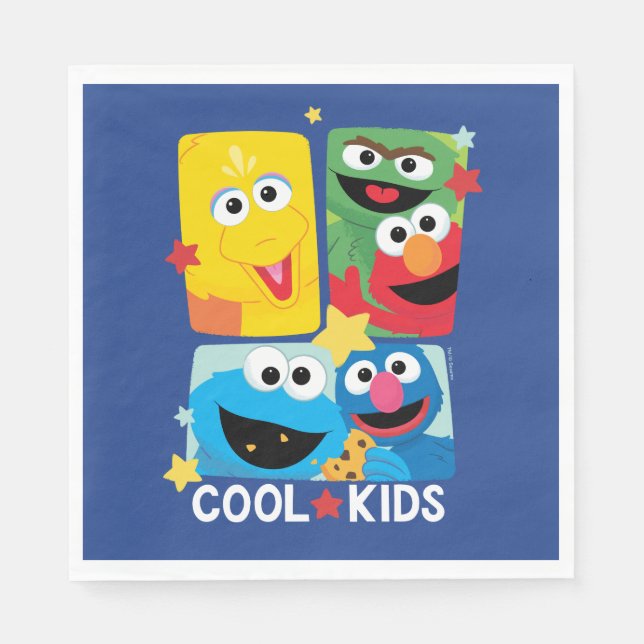 Sesame Street | Cool Kids Napkin (Front)