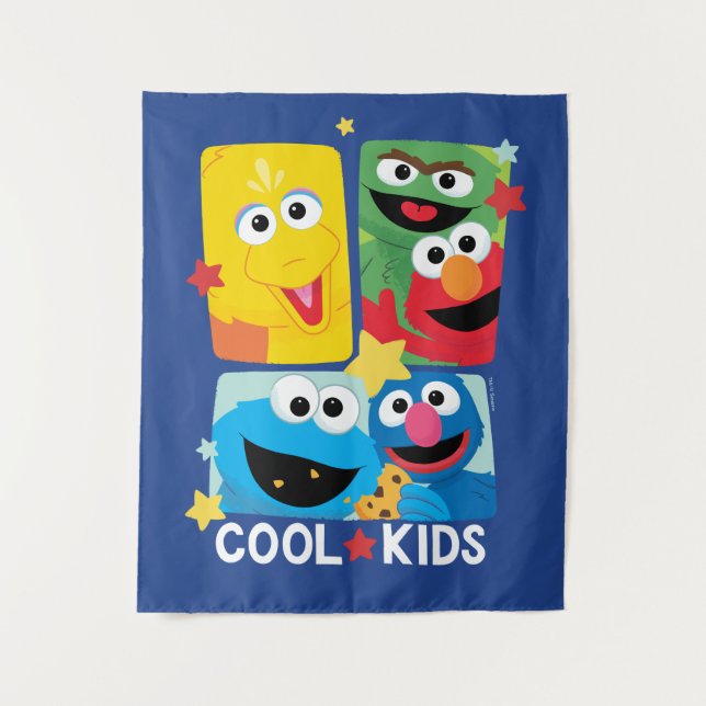 Sesame Street | Cool Kids Tapestry (Front)