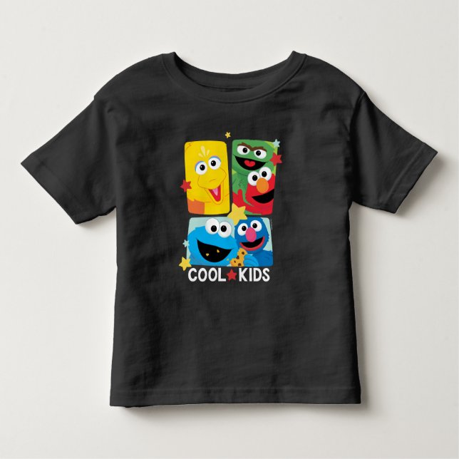 Sesame Street | Cool Kids Toddler T-Shirt (Front)