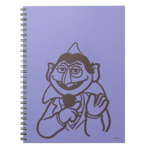 Sesame Street   Count von Count Bright Notebook