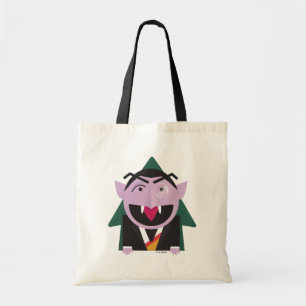 Sesame Street Count von Count Illustration Tote Bag