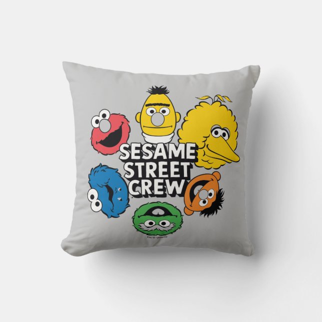 Sesame Street Crew Cushion (Front)