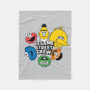 Sesame Street Crew Fleece Blanket