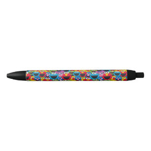 Sesame Street Crew Pattern Black Ink Pen