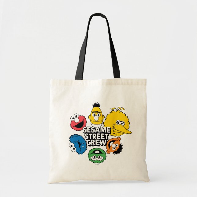 Sesame Street Crew Tote Bag (Front)