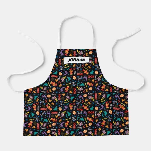 Sesame Street | Cute Halloween Pattern Apron (Front)