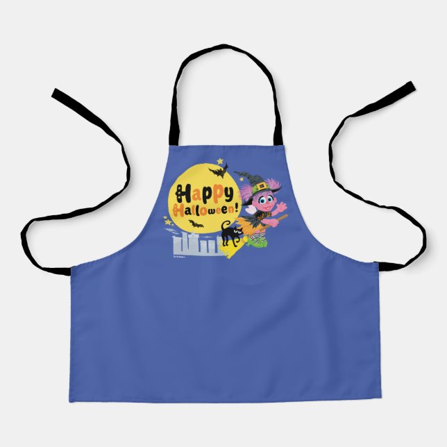 Sesame Street | Cute Halloween Pattern Apron (Front)