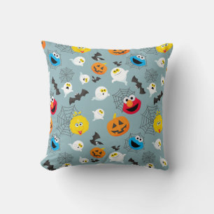 Sesame Street Cute Halloween Pattern Cushion