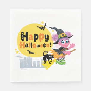 Sesame Street   Cute Halloween Pattern Napkin