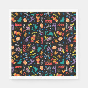 Sesame Street   Cute Halloween Pattern Napkin