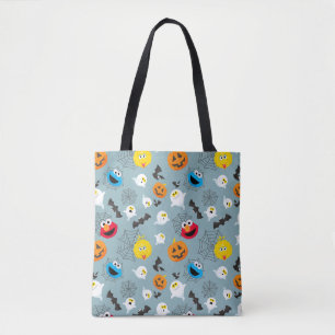 Sesame Street Cute Halloween Pattern Tote Bag