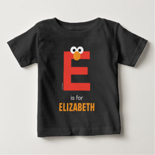 Sesame Street   E is for Elmo Baby T-Shirt