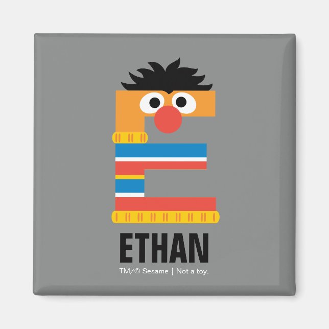 Sesame Street | E is for Ernie Magnet (Front)