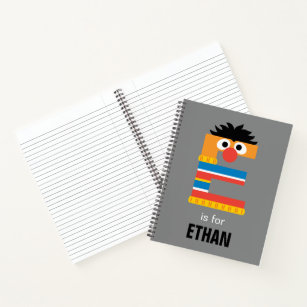 Sesame Street   E is for Ernie Notebook