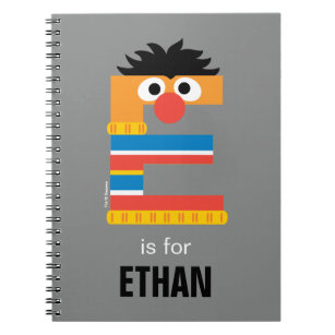 Sesame Street   E is for Ernie Notebook