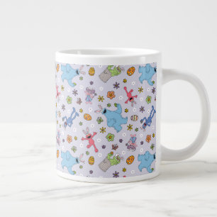 Sesame Street Easter Bunny Pattern Large Coffee Mug