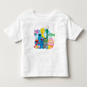 Sesame Street Easter Egg Hunt Toddler T-Shirt