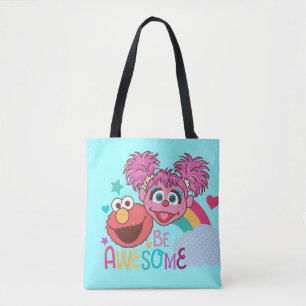 Sesame Street   Elmo & Abby - Be Awesome Tote Bag