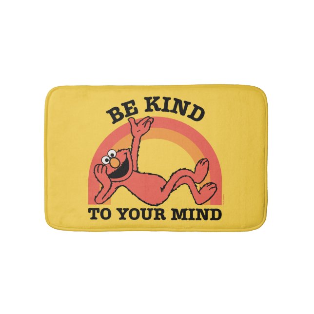 Sesame Street | Elmo Be Kind to Your Mind Bath Mat (Front)