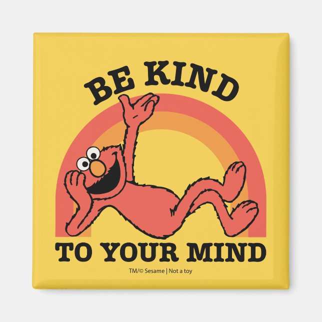 Sesame Street | Elmo Be Kind to Your Mind Magnet (Front)