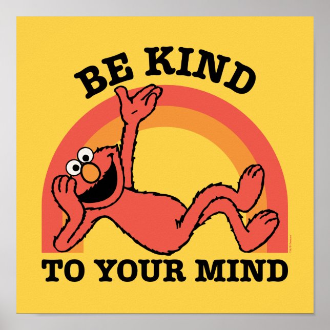 Sesame Street | Elmo Be Kind to Your Mind Poster (Front)