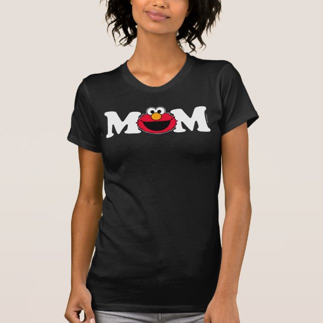 Sesame Street Elmo - Birthday Mum T-Shirt (Front)
