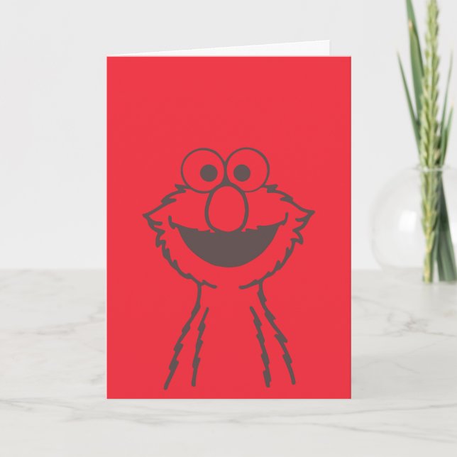 Sesame Street | Elmo Bright Card (Front)