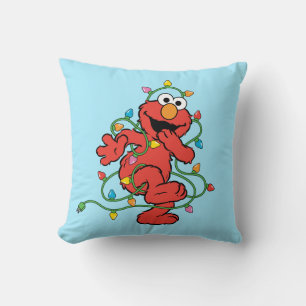Sesame Street   Elmo Christmas Lights Cushion