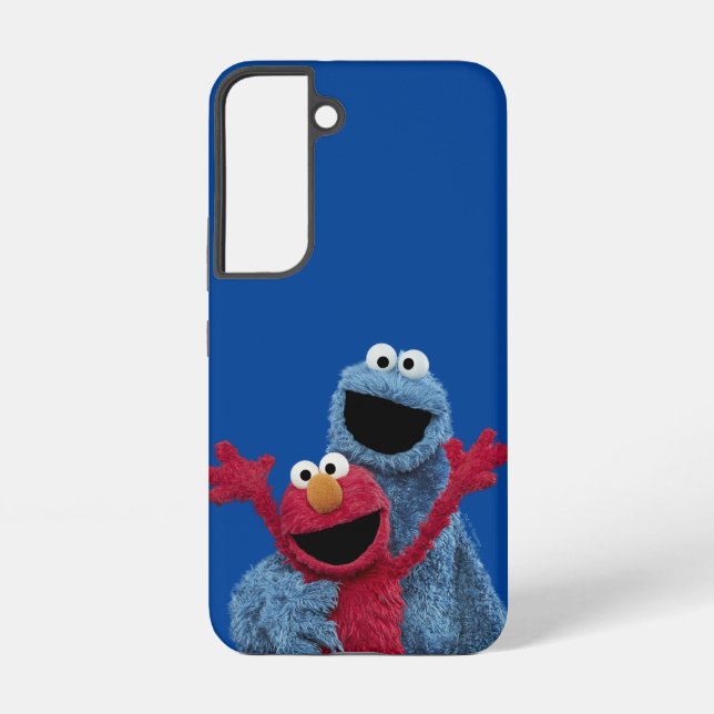 Sesame Street | Elmo & Cookie Monster Samsung Galaxy S22 Case (Back)