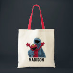Sesame Street | Elmo & Cookie Monster Tote Bag<br><div class="desc">This Sesame Street design features Elmo and Cookie Monster in a sweet,  fun portrait.</div>